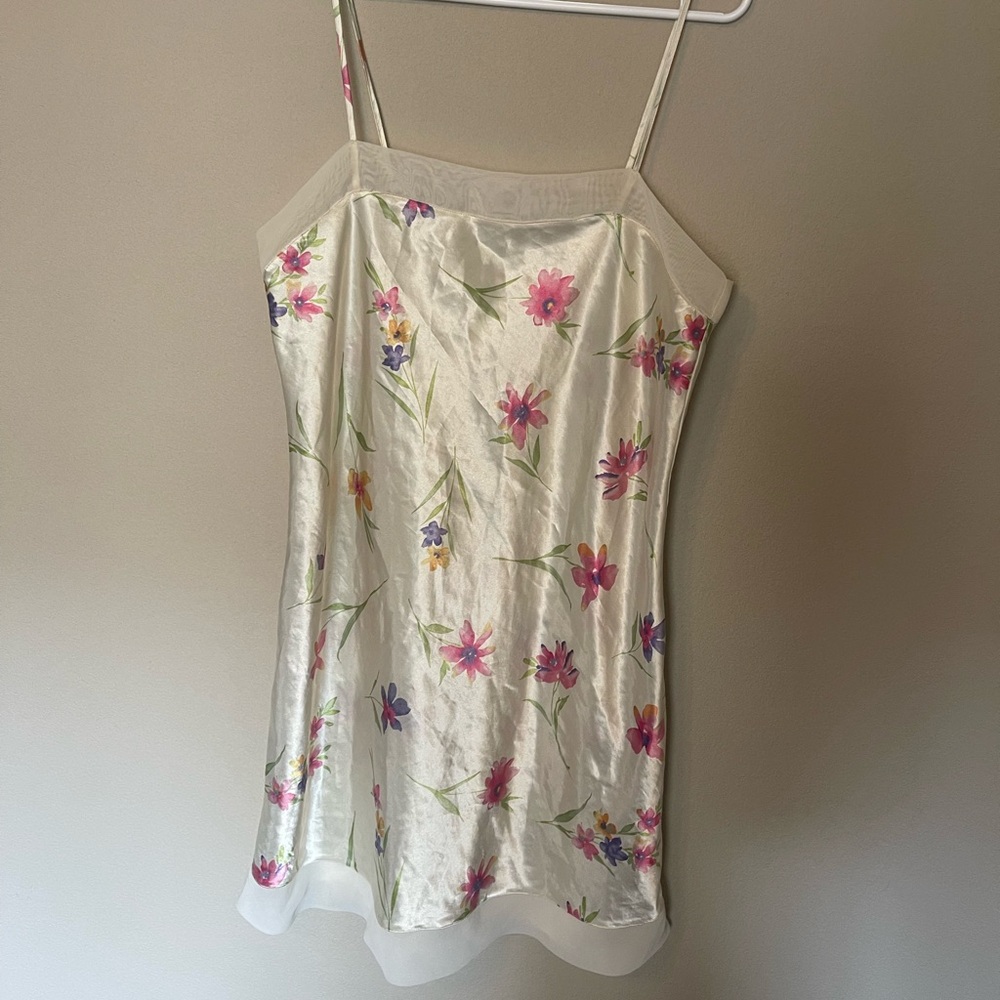 Valerie Steven’s slip dress